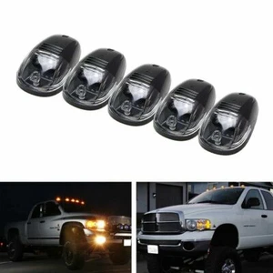 5pcs Smber LED Cab Roof Top Marker Running Lights for Ford Jeep Dodge Truck SUV - Picture 1 of 7