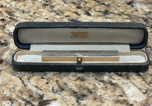 Tiffany & Co. Antica custodia pennino Sterling Dip Pen originale Tiffany similpelle scatola - Foto 1 di 12