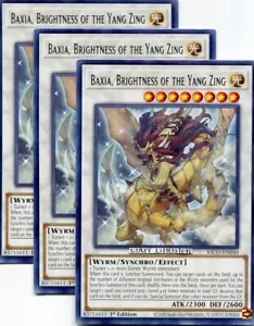 3 X BOXIA, BRIGHTNESS OF THE YANG ZING 1ST ED SILVER RARE NM/MINT KICO-EN040 - Picture 1 of 1