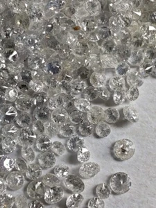 Real Natural Loose Diamond Round 1 carat size 1.20 MM to 1.25 MM Jewelry Stone - Picture 1 of 7