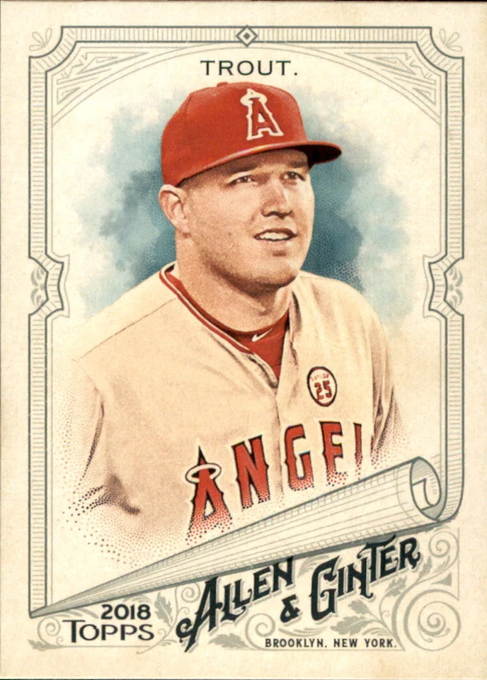 2018 Topps Allen and Ginter Baseball Part 1 Main Set Card #1 to #200 - Image 1 of 1