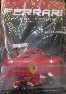 FERRARI F1 COLLECTION - FERRARI F2002 - 2002 - RUBENS BARRICHELLO 1:43 N#27 - Immagine 1 di 4