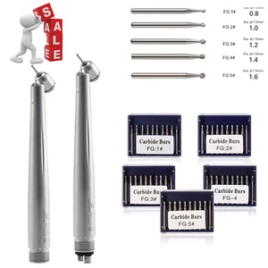 Dental 45° Grad Chirurgische Hochgeschwindigkeit Handstück Turbine 2/4 Löcher NSK Style FG - Bild 1 von 62