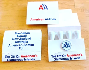 American Airlines 12 Golf-T-Shirts, 3 Golfball-Marker, auf 3 glamourösen Inseln Pkt - Bild 1 von 2