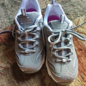 Sketchers Gray Lite-Weight Memory Foam Sneakers - Picture 1 of 8