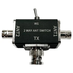 2-drożny przełącznik koncentryczny anteny CB/HAM 100W 1-30 MHz opcjonalne złącze SO239/BNC - Zdjęcie 1 z 12