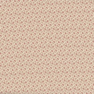 Marcus Fabrics 1800s Repro EVELYN'S HOPE CHEST Carrie Quinn Fern&Floral FQ - Image 1 of 2