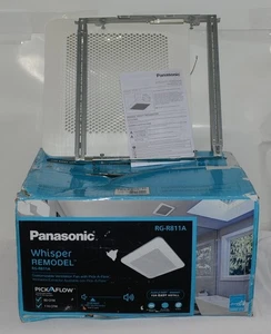Panasonic 4963999 WhisperRemodel DC 0.8 Sone White Bathroom Ventilator Fan - Picture 1 of 8