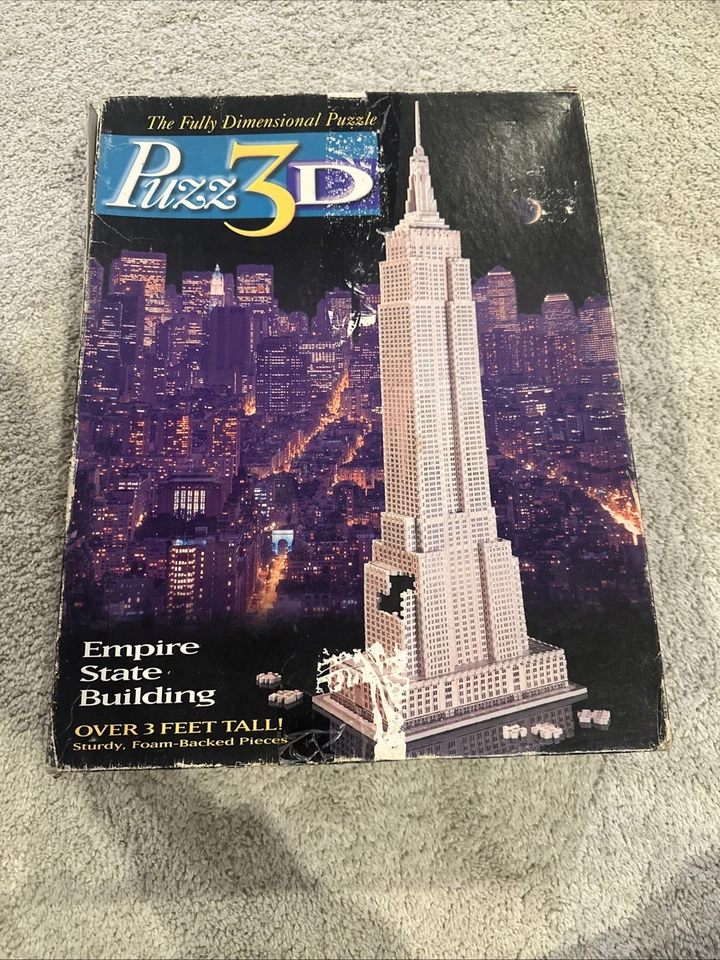 Головоломка 3D Milton Bradley Wrebbit головоломка Empire State Building 902 штуки в комплекте - Изображение 1 из 4