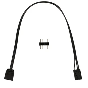 For 4PIN RGB to Standard ARGB 3-Pin 5V Adapter Connector RGB Cable 25cm I3S2 - Afbeelding 1 van 7