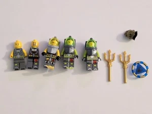 Lego Minifigures Deep Sea Diver Atlantis Key Trident - Picture 1 of 1