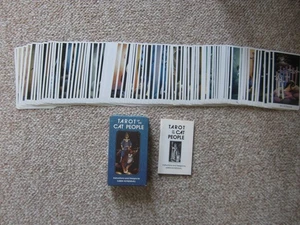 Tarot der Katzenmenschen und Buch von Karen Kuykendall Vintage 1985 NEU UNBENUTZT - Bild 1 von 4