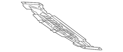 Genuine Mercedes-Benz Front Shield 166-524-01-30 - Image 1 of 3