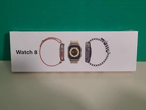  Watch 8 49mm Titangehäuse mit White Ocean Band One Size GPS, Siri, Wireless  - Bild 1 von 4