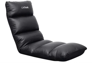 Trust GXT 718 Rayzee Gaming Floor Chair silla consola plegable negra - Imagen 1 de 3