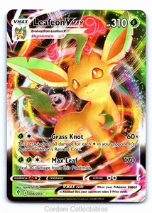 Leafeon VMAX 008/203 - Evolving Skies - Pokemon Card - Near Mint - Picture 1 of 2