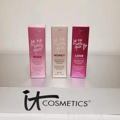 it Cosmetics Trío Tratamiento Labial Color Hidratante (Rosa, Miel, Amor) Foto 1 de 4