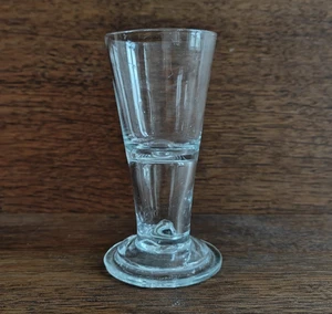 Barock Glas Norddeutscher Humpen 18. Jahrhundert eingestochene Luftblase - Bild 1 von 5