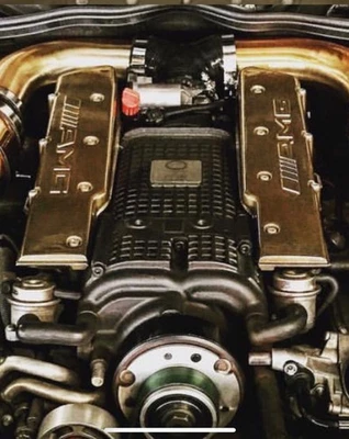 Juego Plenum Colector de Admisión de Aire M113k Illusion DORADO OEM Mercedes E55 S55 CL55 G55 Foto 1 de 4