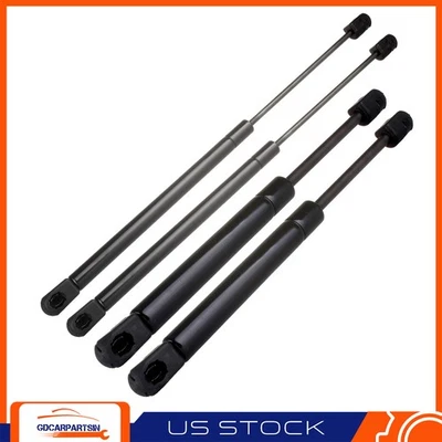 For Jeep Commander 2006-2010 2 Hood + 2 Window Lift Supports Gas Spring Struts Foto 1 de 4