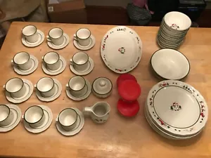Platos de Navidad Pfaltzgraff PUEBLO DE NIEVE: plato de plato verduras OPCIONES - Imagen 1 de 74