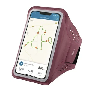 Hama Sport-Armband Custodia Protettiva Jogging Per Apple IPhone 15 14 13 Pro Max - Foto 1 di 11