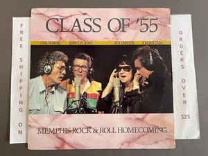 JOHNNY CASH ROY ORBISON JERRY LEE LEWIS CARL PERKINS CLASS OF '55 LP - Picture 1 of 4