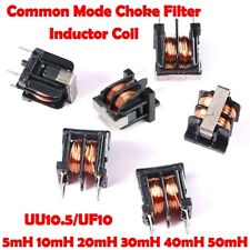 Common Mode Choke Filter Inductor Coil UU10.5/UF10 5mH 10mH 20mH 30mH 40mH 50mH
