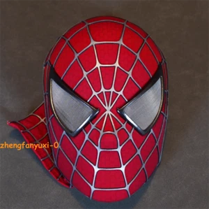 Original Toby Spiderman Classic Helmet Cosplay Spider-man 3D Mask Halloween Prop - Picture 1 of 20