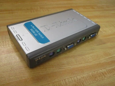 D-Link BDKVM4K 4-Port KVM Switch DKVM-4K - Image 1 of 4