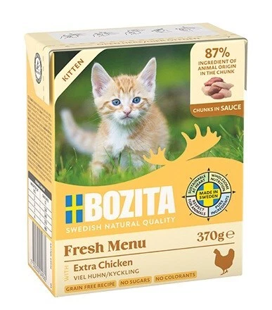 7300330049360 BOZITA Fresh Menu Kitten Chunks in sauce - nassfutter für Katzen - - Bild 1 von 1