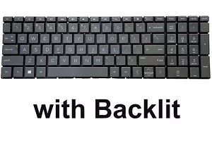 Teclado retroiluminado genuino de EE. UU. para retroiluminación portátil HP 250G9 250 G9, 255G9 255 G9 - Imagen 1 de 8