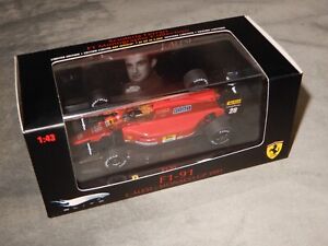 Hot Wheels F1 1:43 J Alesi Ferrari F1-91 Monaco GP 1991