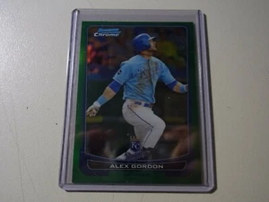 2012 Bowman Chrome Prospects Green Refractors #40 Alex Gordon Royals - Picture 1 of 1