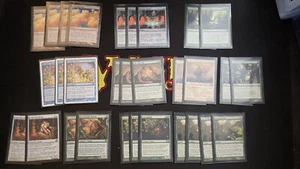 Mazzo MTG Custom Casual Modern Infinite Saprolings con Deck Box e Manicotti - Foto 1 di 5