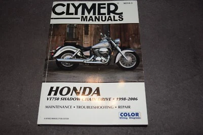 Reparaturanleitung Reparaturhandbuch Honda VT750 Shadow 98-06 unbenutzt - Bild 1 von 4
