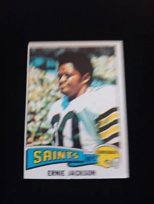 1975 Topps #323 Ernie Jackson - Image 1 of 2