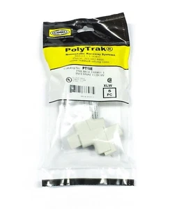 PT1IE Hubbell Polytrak no metálico pista de carreras codo interno (paquete de 5), oficina blanco - Imagen 1 de 3