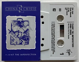 CHINA CRISIS - FLAUNT THE IMPERFECTION (VIRGIN TCV2342) 1985 UK CASSETTE TAPE - Bild 1 von 3