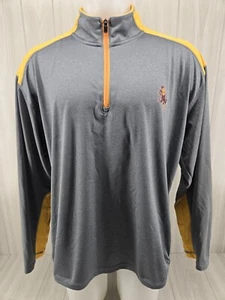 Arizona State Sun Devils Shirt Mens 2XL Pullover 1/4 Zip NCAA Long Sleeve Champ - Picture 1 of 8