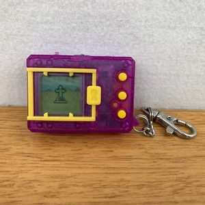 2019 Bandai Digimon Vpet Digivice Tamagotchi Virtual Pet Transparent Purple - Picture 1 of 8