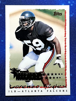 1995 Topps Rookie (RC) #433 Lorenzo Styles Atlanta Falcons - Image 1 of 2