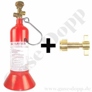 Kleinstflasche Propan 425 g + Umfüllstutzen Dachdecker Handwerkerflasche Löten - Bild 1 von 1