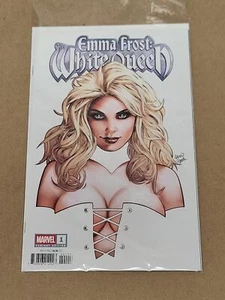 EMMA FROST THE WHITE QUEEN #1 1:25 LAND VARIANT MARVEL PRH 9.6 - Picture 1 of 1
