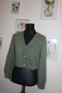 Strickjacke H&M Neu grün XS - Bild 1 von 2