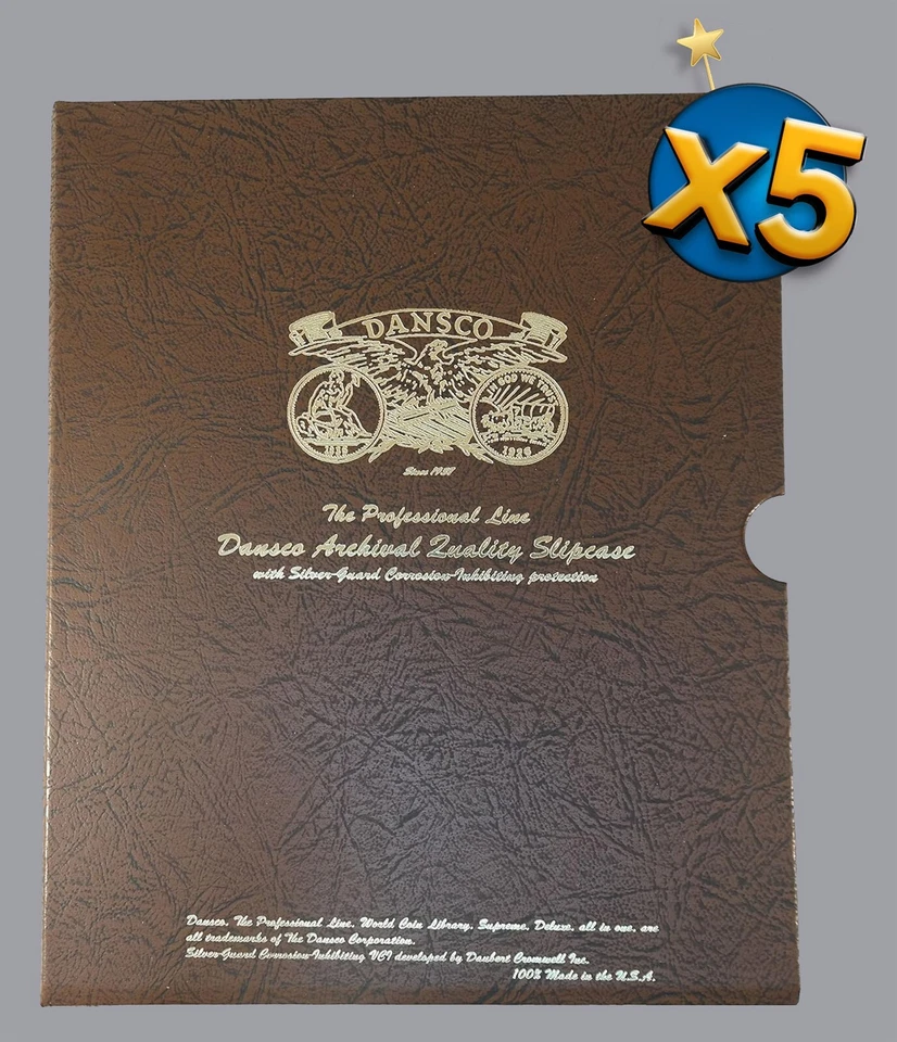 Dansco Slip Case 7/8 Inch Covers Archival Quality Slipcases