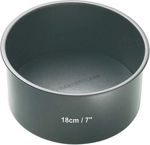 Masterclass Non-Stick Loose Deep Cake Pan - 18cm - Picture 1 of 1