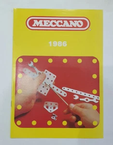German toy manufacturer MECCANO Catalogue 1986 12 pages from old store - Picture 1 of 3