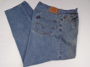 Vintage Levis 569 Herren Jeans 36 x 30 Loose Fit Straight Red Tab 100% Baumwolle J24 - Bild 1 von 12