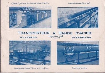 FRANCE 1928 woman who sow 30C blue single postage on very rare advertising pc - Image 1 of 3